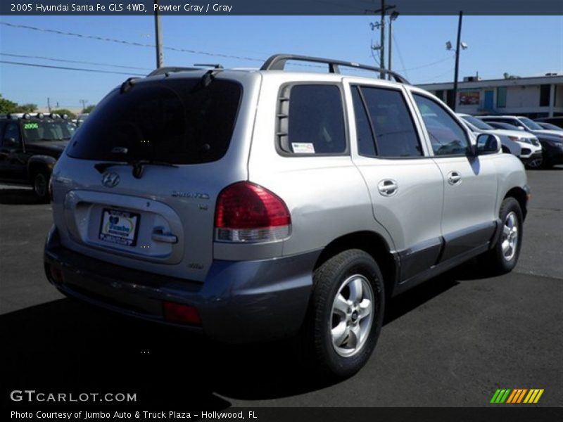 Pewter Gray / Gray 2005 Hyundai Santa Fe GLS 4WD