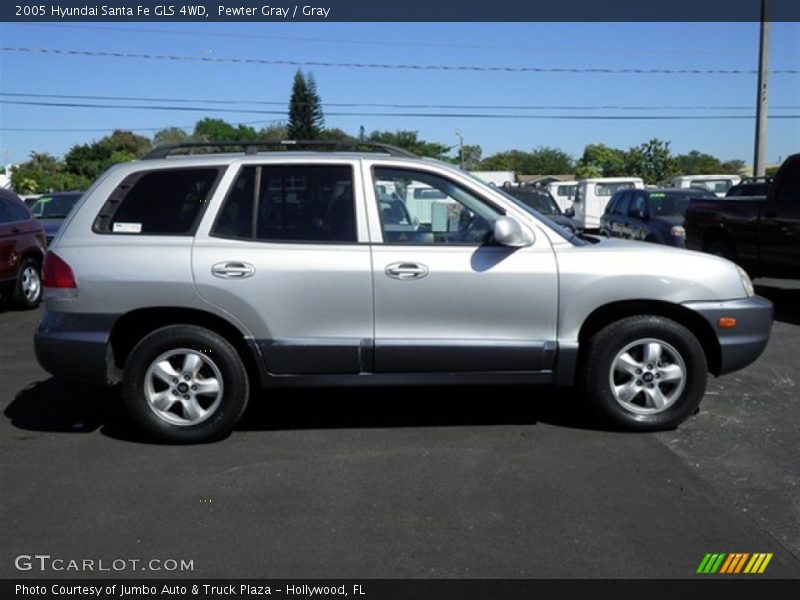 Pewter Gray / Gray 2005 Hyundai Santa Fe GLS 4WD