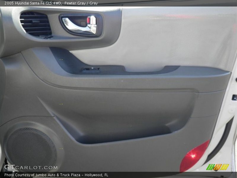 Pewter Gray / Gray 2005 Hyundai Santa Fe GLS 4WD