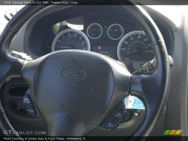 Pewter Gray / Gray 2005 Hyundai Santa Fe GLS 4WD