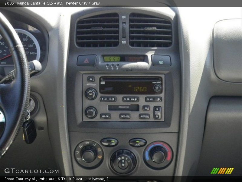 Pewter Gray / Gray 2005 Hyundai Santa Fe GLS 4WD