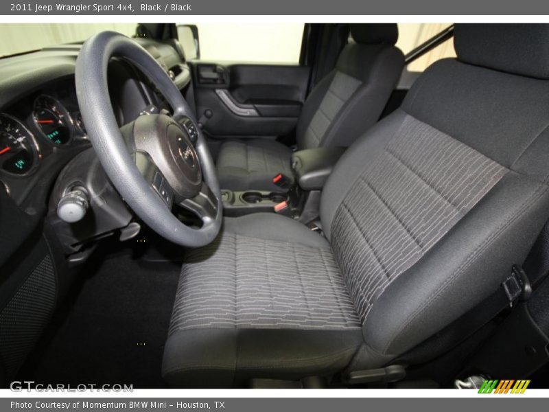 Black / Black 2011 Jeep Wrangler Sport 4x4