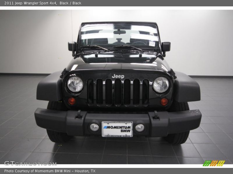 Black / Black 2011 Jeep Wrangler Sport 4x4