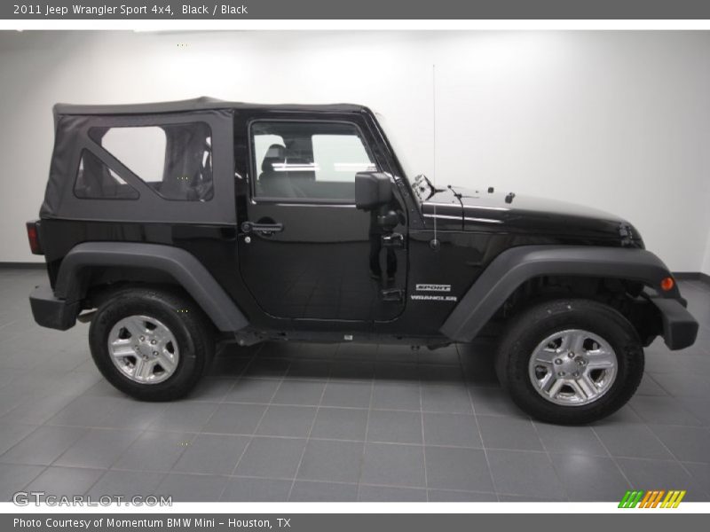 Black / Black 2011 Jeep Wrangler Sport 4x4