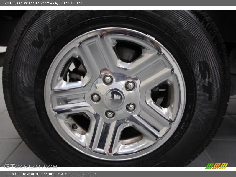 Black / Black 2011 Jeep Wrangler Sport 4x4