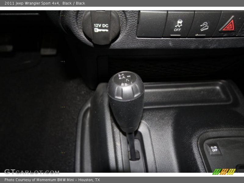 Black / Black 2011 Jeep Wrangler Sport 4x4