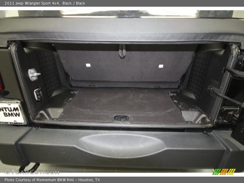 Black / Black 2011 Jeep Wrangler Sport 4x4