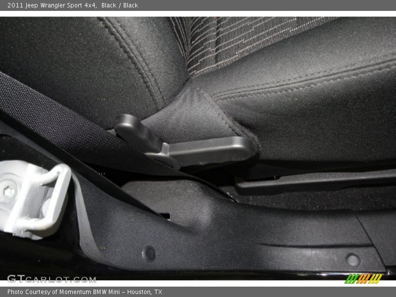 Black / Black 2011 Jeep Wrangler Sport 4x4