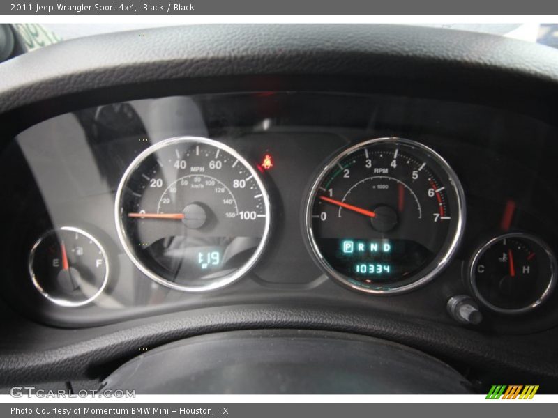 Black / Black 2011 Jeep Wrangler Sport 4x4