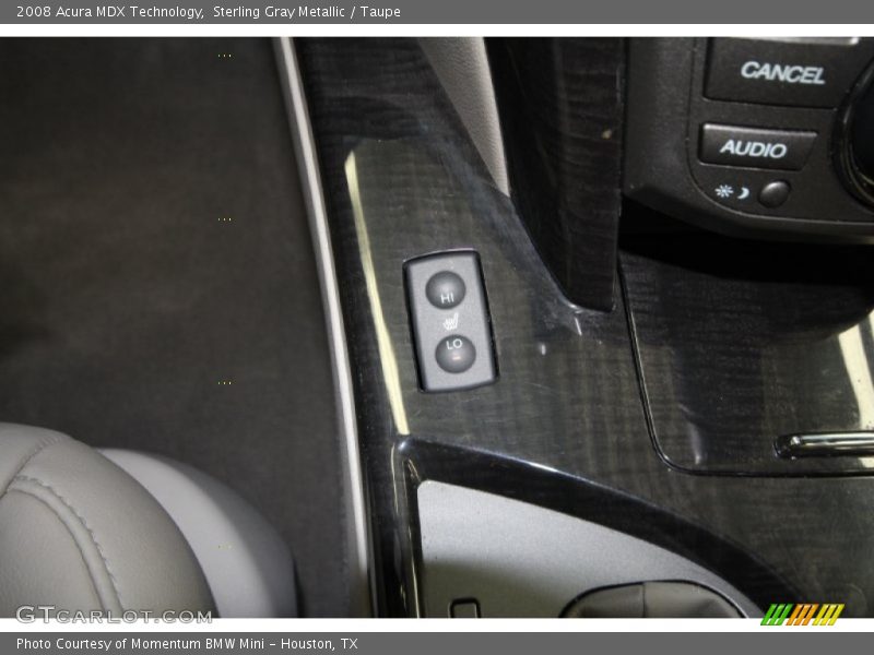 Sterling Gray Metallic / Taupe 2008 Acura MDX Technology