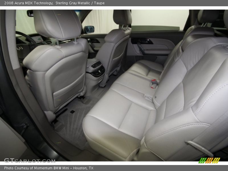 Sterling Gray Metallic / Taupe 2008 Acura MDX Technology