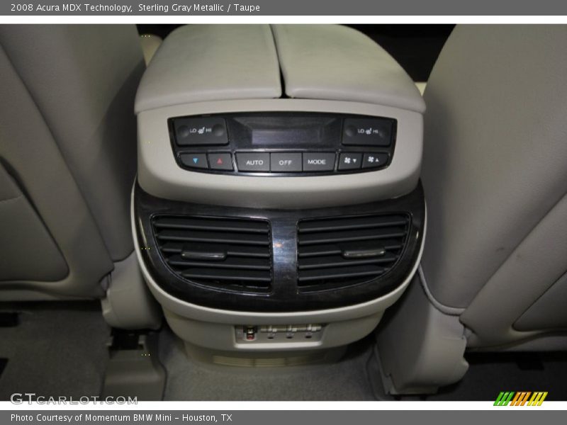 Sterling Gray Metallic / Taupe 2008 Acura MDX Technology