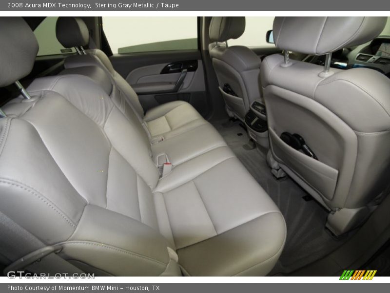 Sterling Gray Metallic / Taupe 2008 Acura MDX Technology