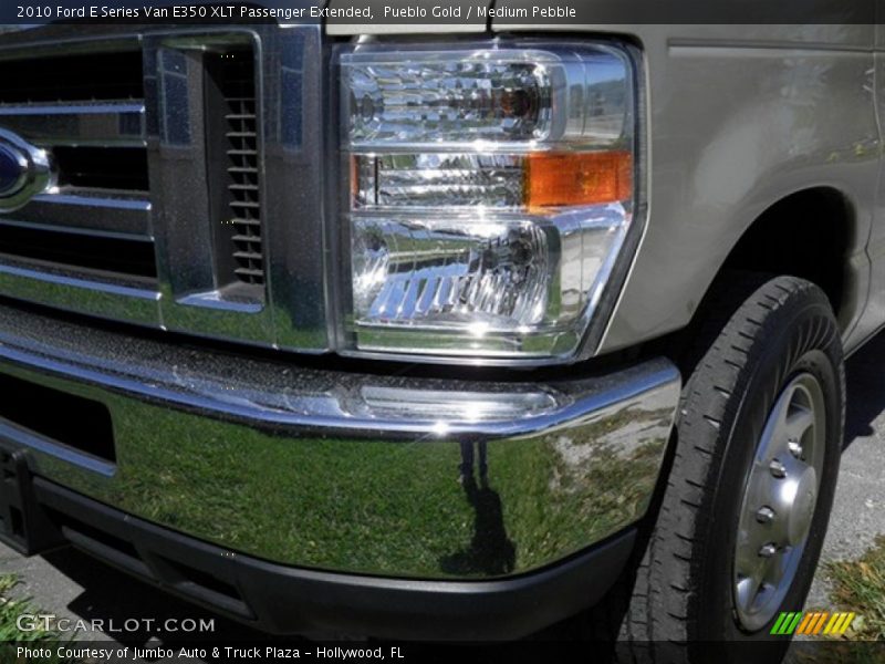 Pueblo Gold / Medium Pebble 2010 Ford E Series Van E350 XLT Passenger Extended