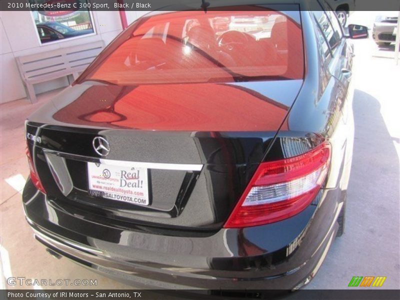 Black / Black 2010 Mercedes-Benz C 300 Sport