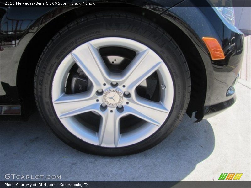 Black / Black 2010 Mercedes-Benz C 300 Sport