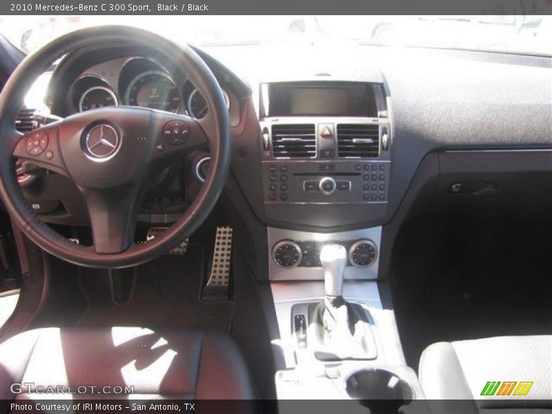 Black / Black 2010 Mercedes-Benz C 300 Sport