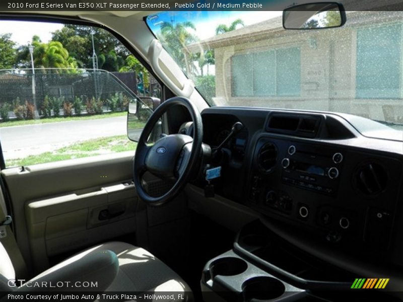 Pueblo Gold / Medium Pebble 2010 Ford E Series Van E350 XLT Passenger Extended