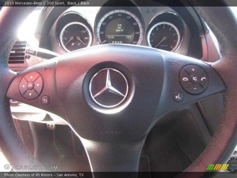 Black / Black 2010 Mercedes-Benz C 300 Sport