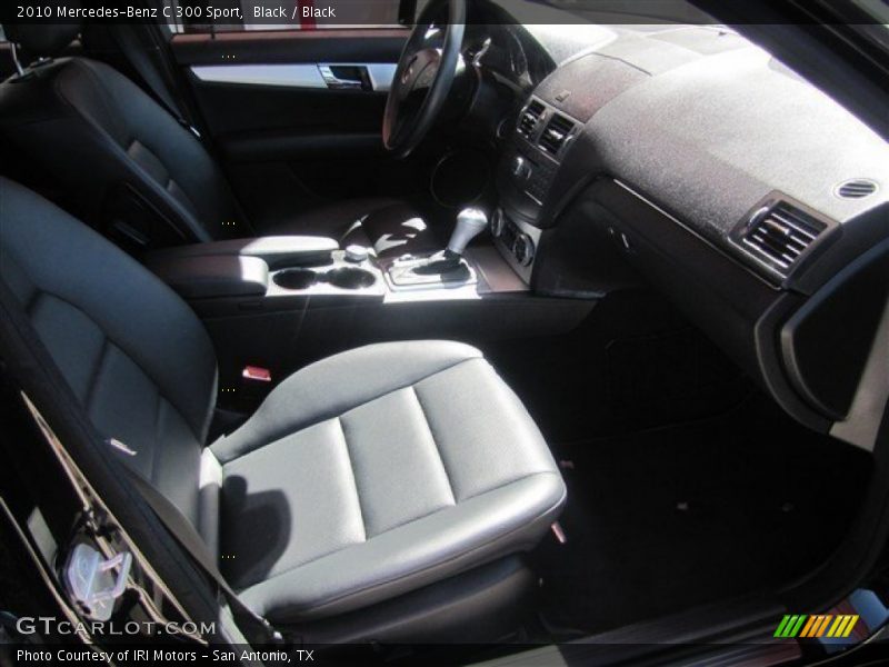 Black / Black 2010 Mercedes-Benz C 300 Sport
