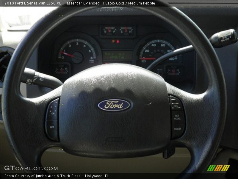 Pueblo Gold / Medium Pebble 2010 Ford E Series Van E350 XLT Passenger Extended