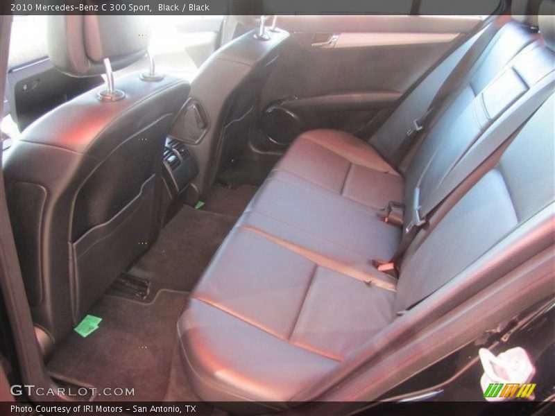 Black / Black 2010 Mercedes-Benz C 300 Sport