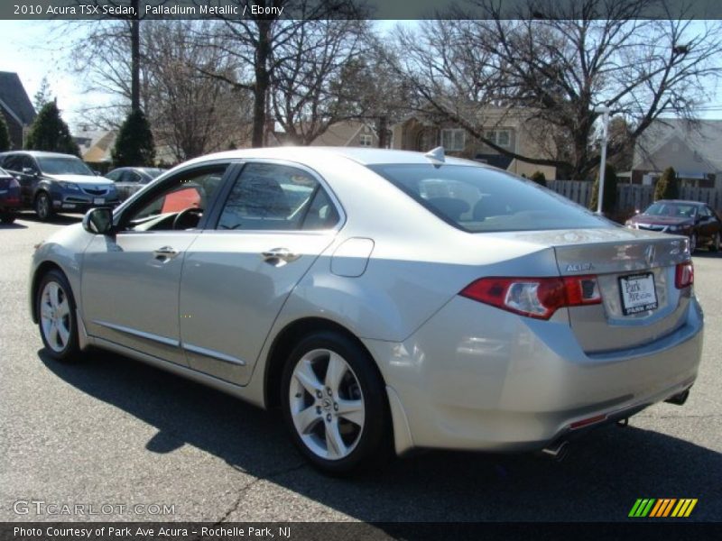 Palladium Metallic / Ebony 2010 Acura TSX Sedan