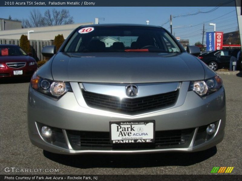 Palladium Metallic / Ebony 2010 Acura TSX Sedan