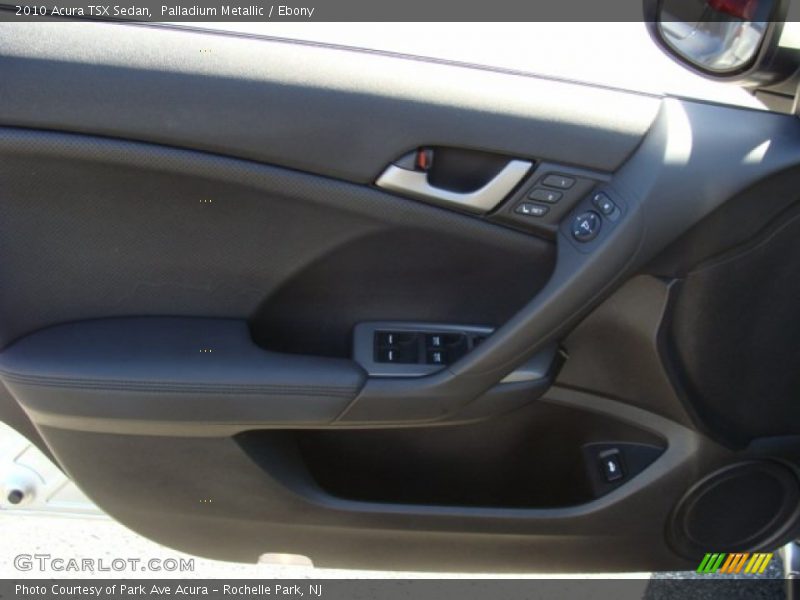 Palladium Metallic / Ebony 2010 Acura TSX Sedan
