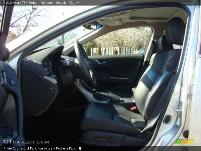 Palladium Metallic / Ebony 2010 Acura TSX Sedan