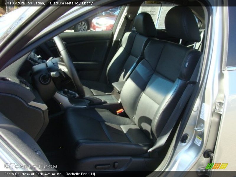 Palladium Metallic / Ebony 2010 Acura TSX Sedan