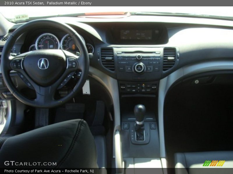 Palladium Metallic / Ebony 2010 Acura TSX Sedan