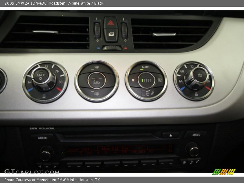 Alpine White / Black 2009 BMW Z4 sDrive30i Roadster