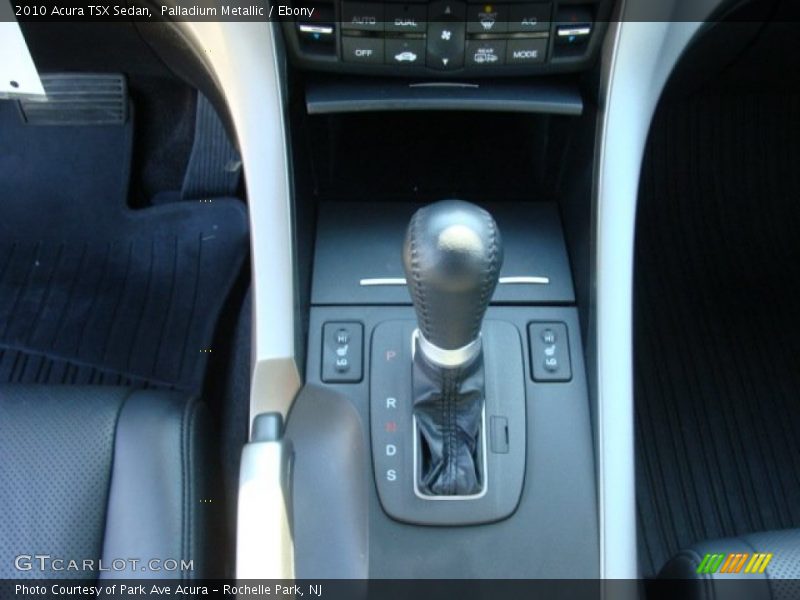 Palladium Metallic / Ebony 2010 Acura TSX Sedan