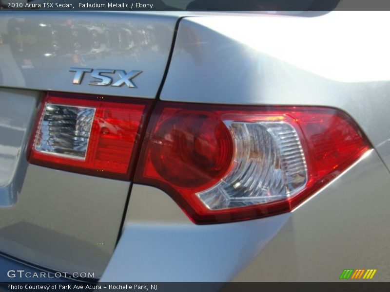 Palladium Metallic / Ebony 2010 Acura TSX Sedan