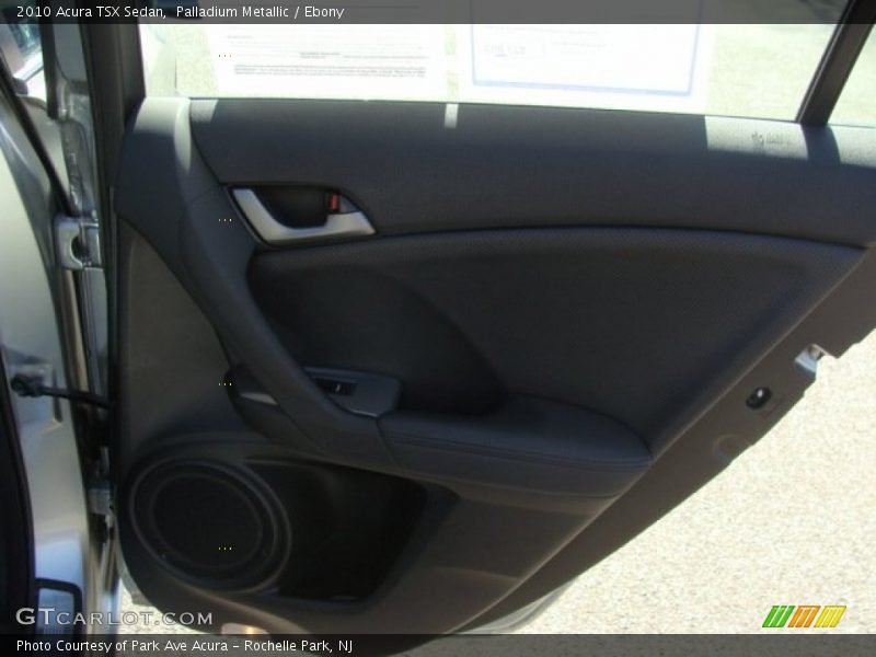Palladium Metallic / Ebony 2010 Acura TSX Sedan