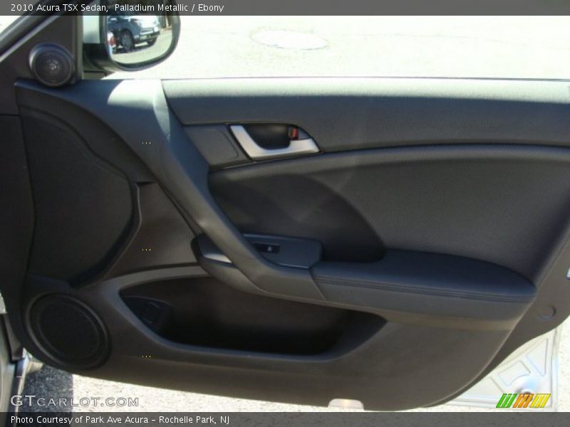 Palladium Metallic / Ebony 2010 Acura TSX Sedan