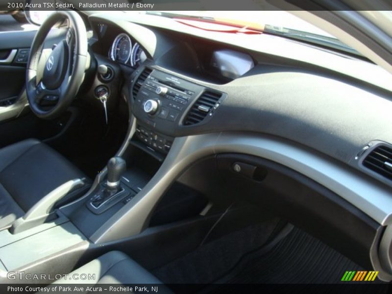 Palladium Metallic / Ebony 2010 Acura TSX Sedan