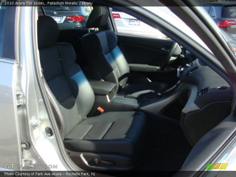Palladium Metallic / Ebony 2010 Acura TSX Sedan