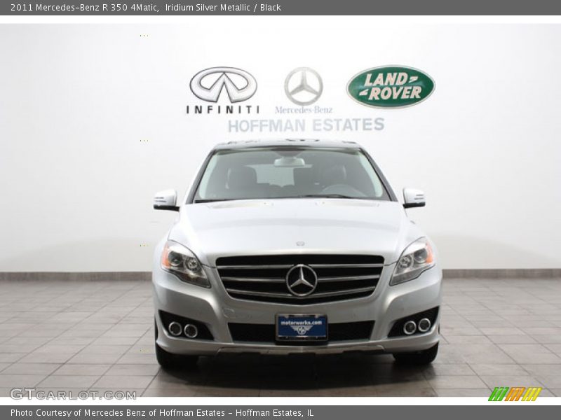 Iridium Silver Metallic / Black 2011 Mercedes-Benz R 350 4Matic