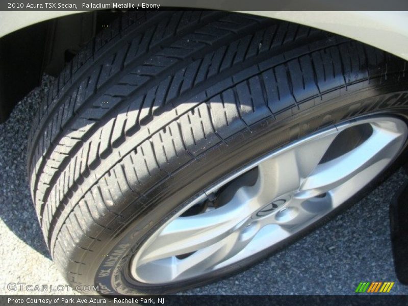 Palladium Metallic / Ebony 2010 Acura TSX Sedan
