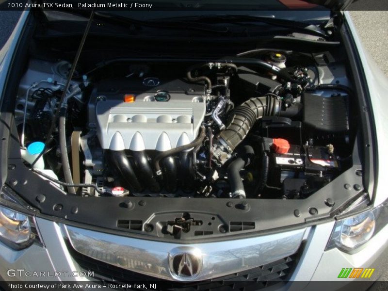 Palladium Metallic / Ebony 2010 Acura TSX Sedan