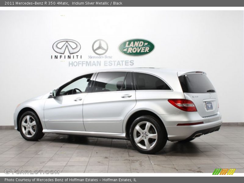 Iridium Silver Metallic / Black 2011 Mercedes-Benz R 350 4Matic