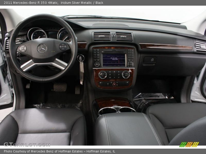 Iridium Silver Metallic / Black 2011 Mercedes-Benz R 350 4Matic