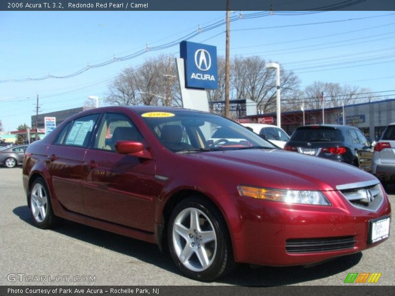 Redondo Red Pearl / Camel 2006 Acura TL 3.2