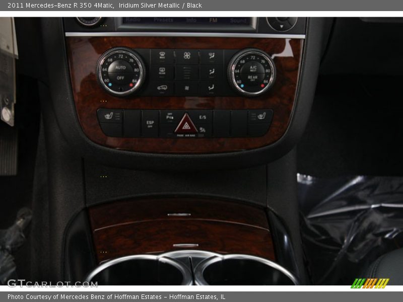 Iridium Silver Metallic / Black 2011 Mercedes-Benz R 350 4Matic