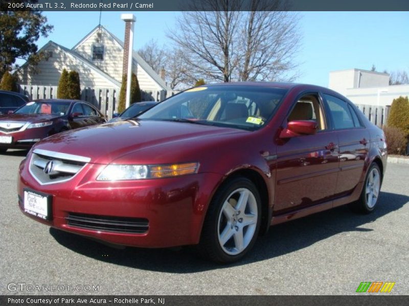 Redondo Red Pearl / Camel 2006 Acura TL 3.2