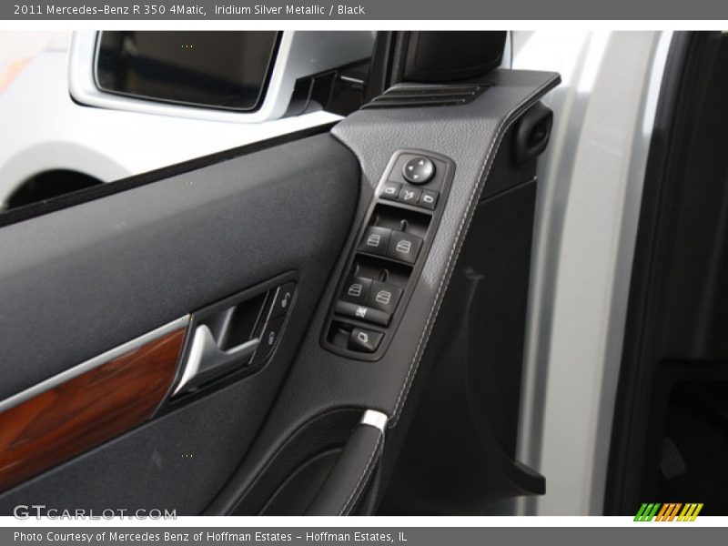 Iridium Silver Metallic / Black 2011 Mercedes-Benz R 350 4Matic