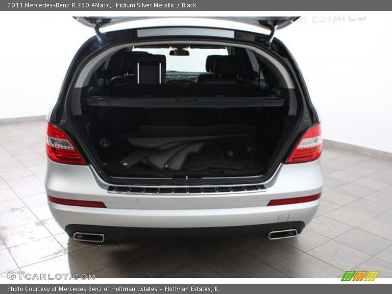 Iridium Silver Metallic / Black 2011 Mercedes-Benz R 350 4Matic