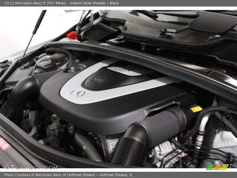 Iridium Silver Metallic / Black 2011 Mercedes-Benz R 350 4Matic